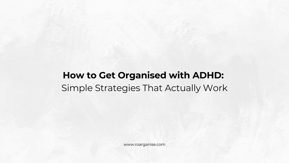 ADHD-friendly modular planning system designed to help with organisation, daily tasks, routines and reducing overwhelm