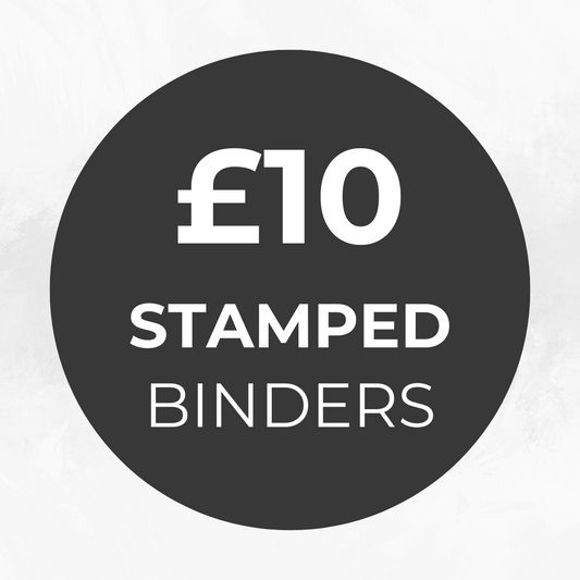 Discounted Stamped Binder £10