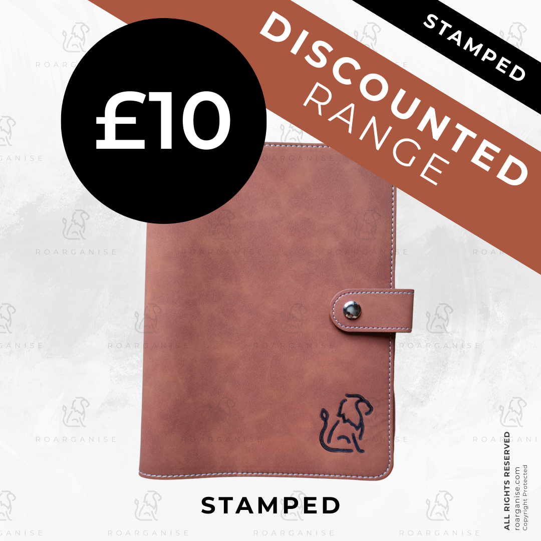 Discounted Stamped Organiser £10