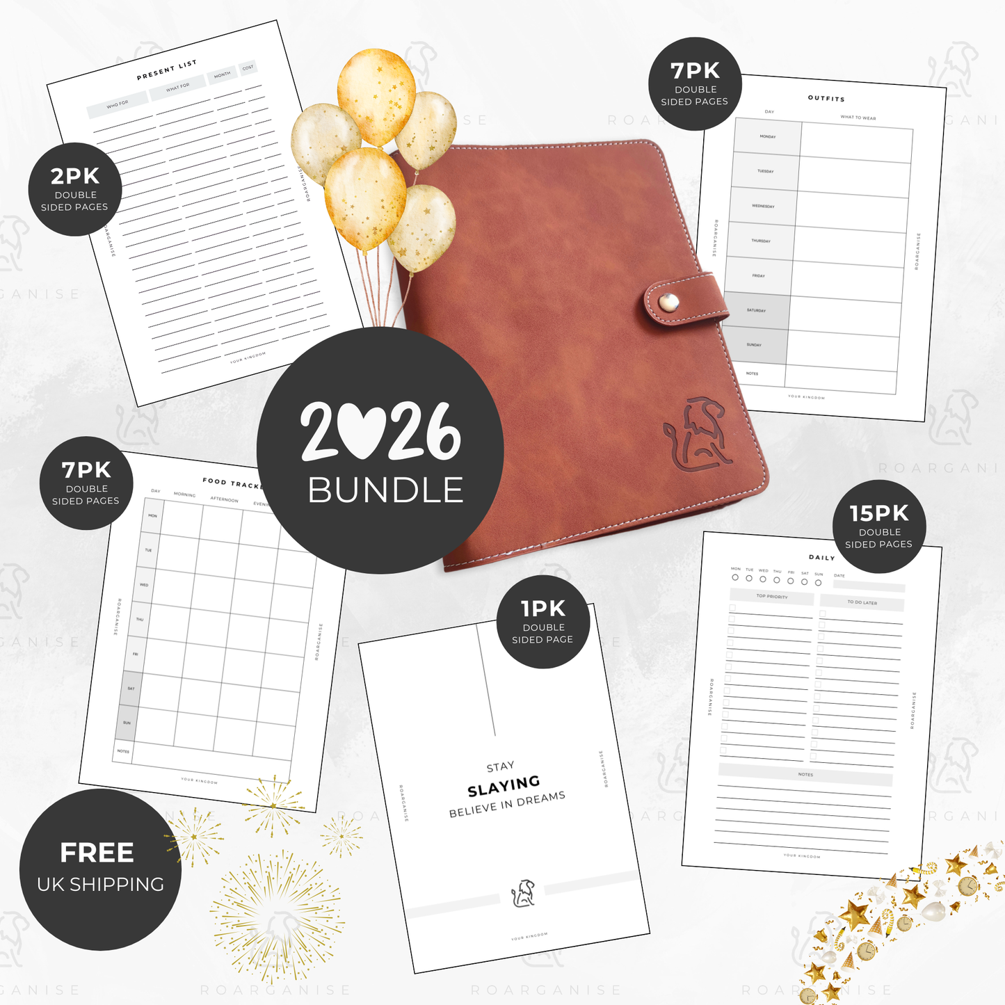 2026 autism planner set