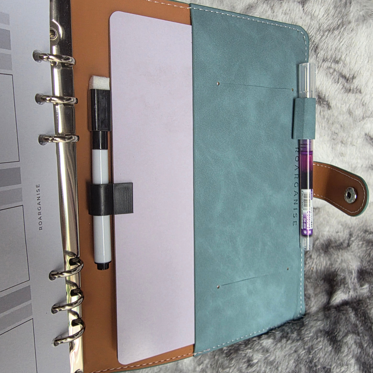 A5 Double-Sided Whiteboard Panel & Pen