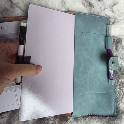 A5 Double-Sided Whiteboard Panel & Pen