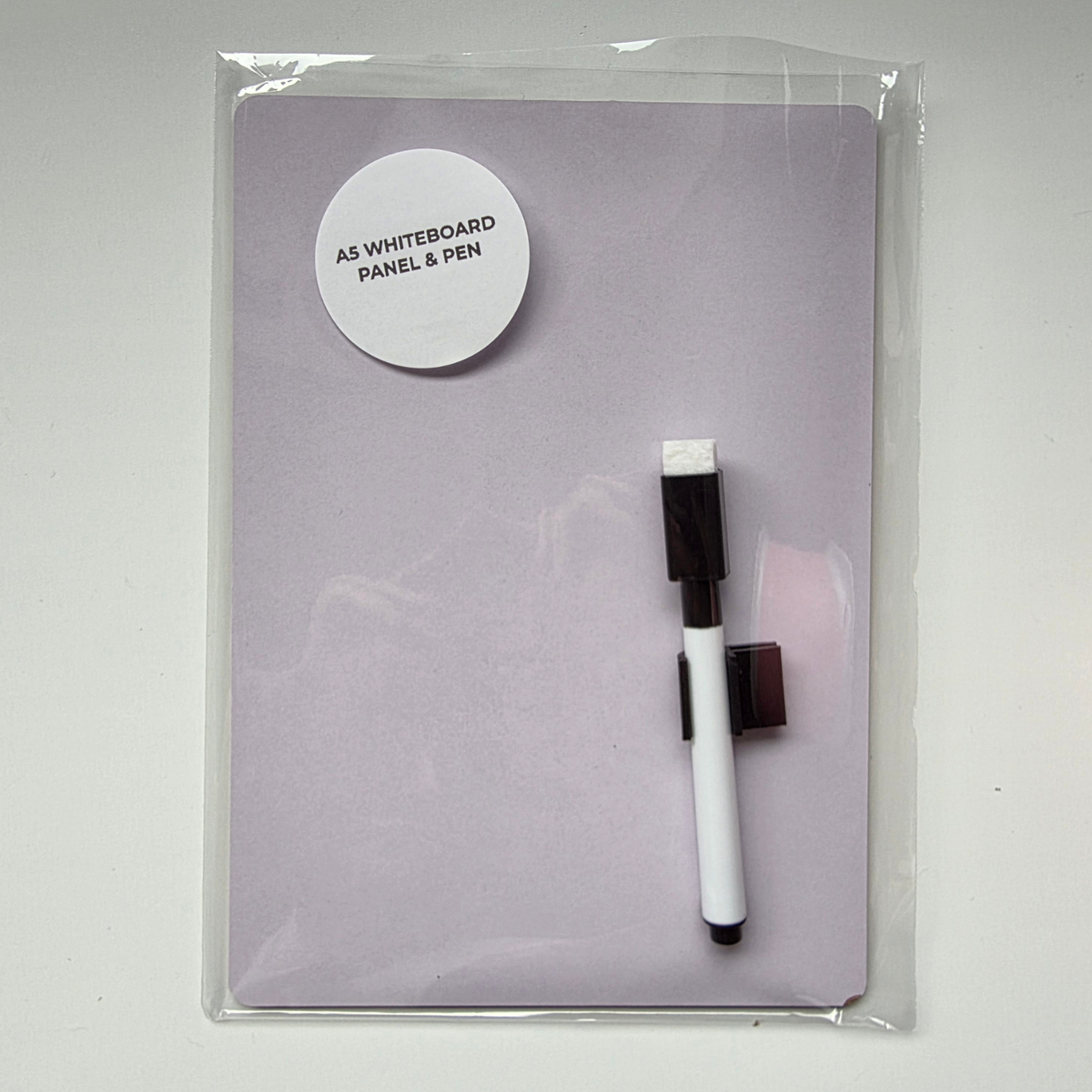 A5 Double-Sided Whiteboard Panel & Pen