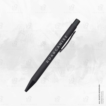 Ballpoint pen for ultra-luxe organiser, smooth writing, ADHD and autism-friendly, UK Roarganise