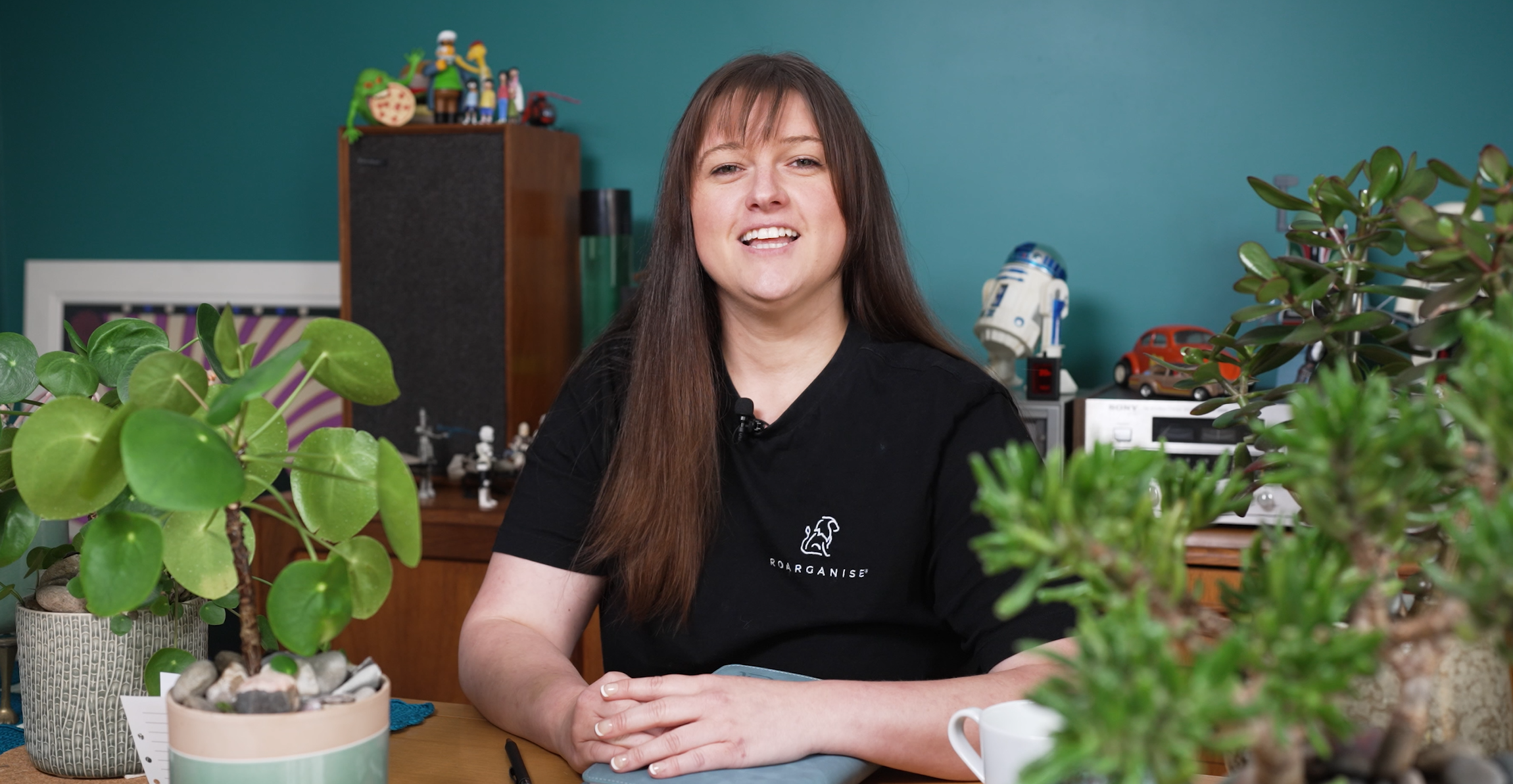 Load video: About starting Roarganise, a sensory-friendly physical planner brand designed for ADHD and autistic people, while discussing neurodivergent organisation, productivity struggles, and the inspiration behind creating calming modern planners.