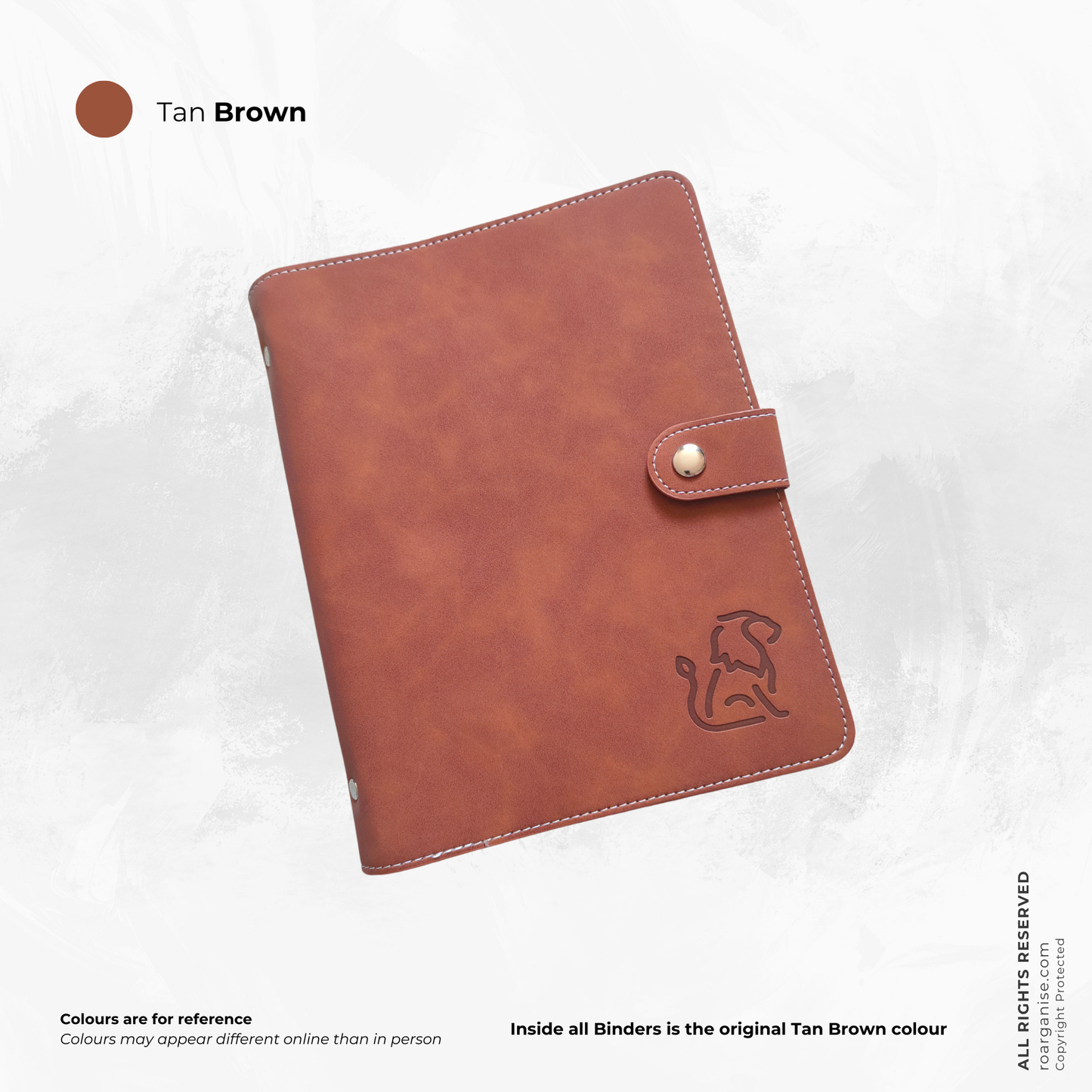 Tan Brown Organiser Planner UK