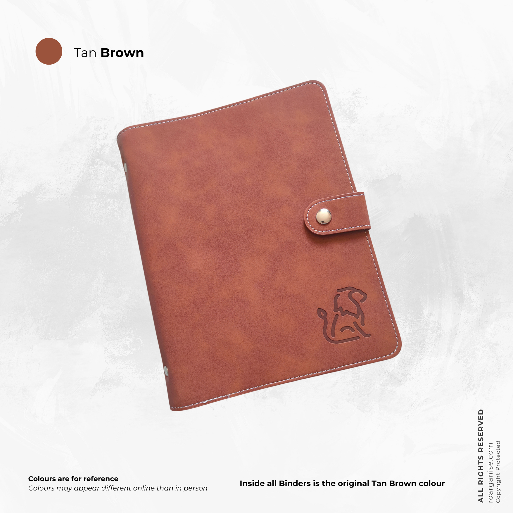 Tan Brown Organiser Planner UK