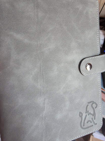 Discounted A5 Roarganiser with interchangeable planner inserts and premium vegan faux leather cover.