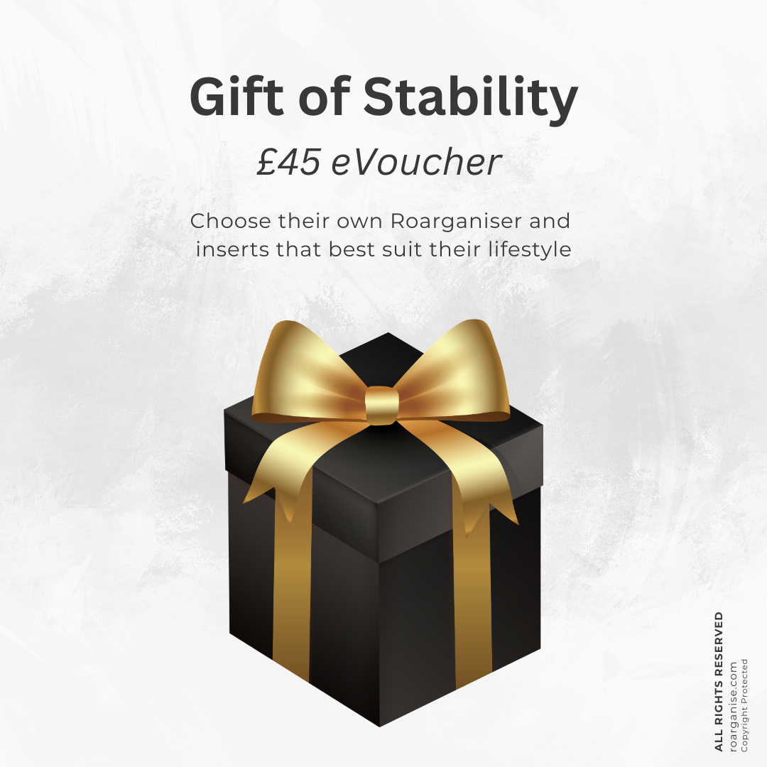 evoucher gift of stability choose your own planner to suit your needs