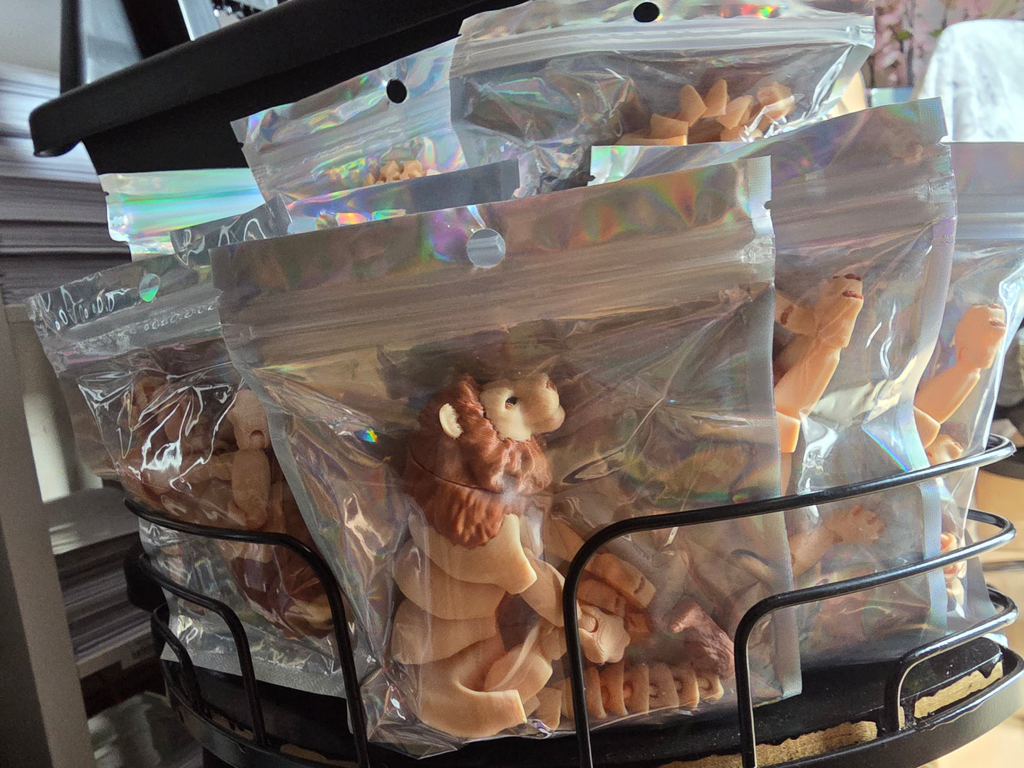 3D Fidget Lion & Lioness Sensory Toys