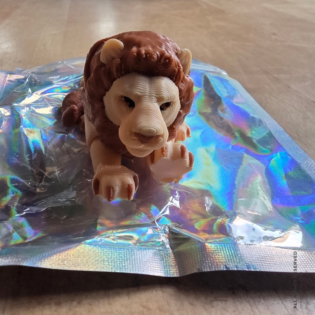 3D Fidget Lion & Lioness Sensory Toys