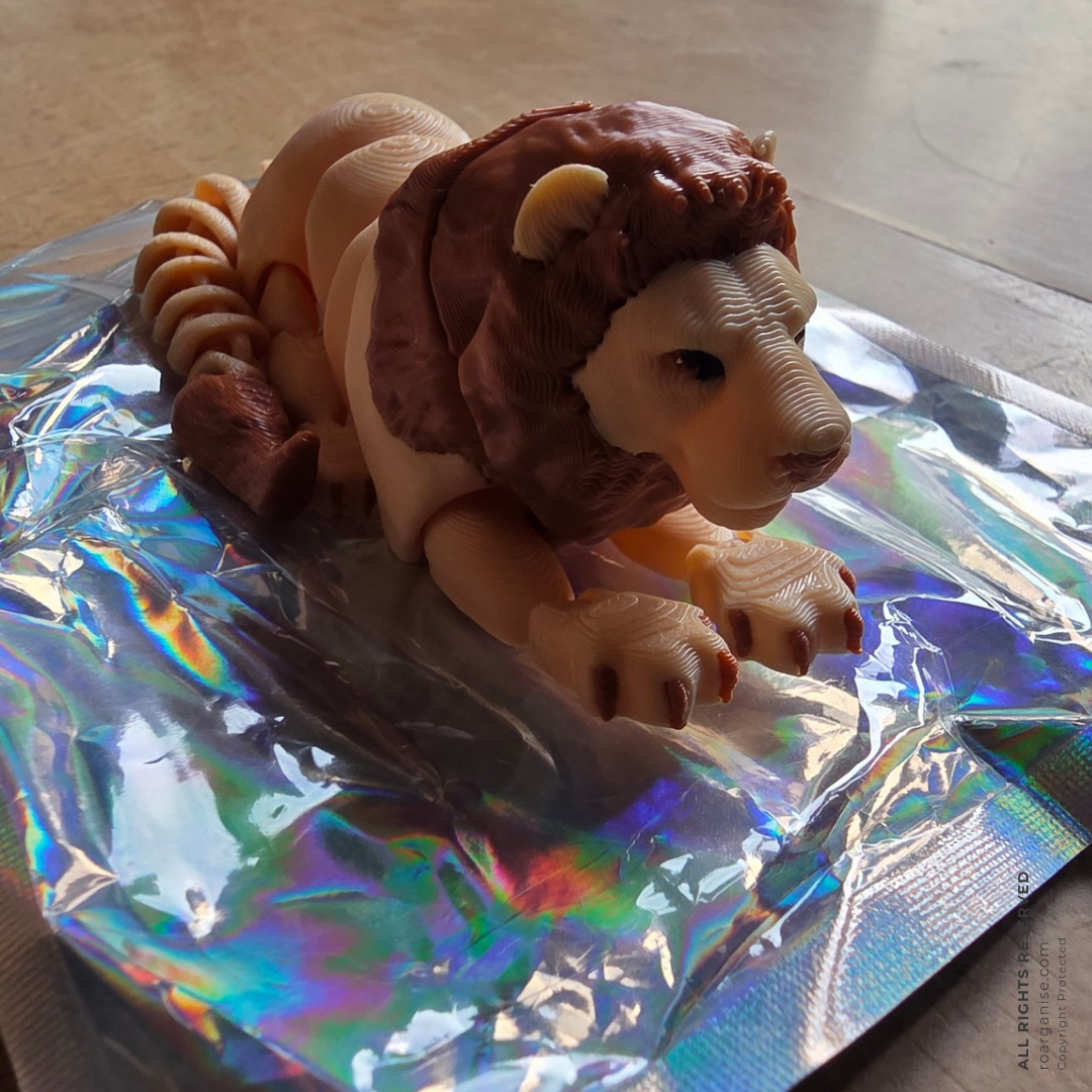 3D Fidget Lion & Lioness Sensory Toys