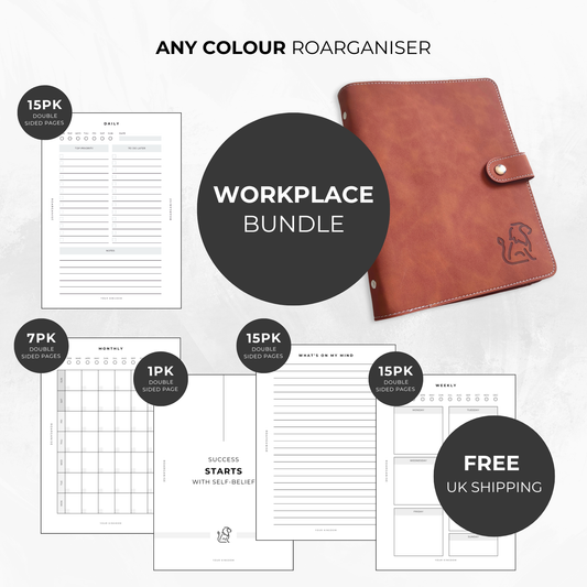 workplace bundle for adhd and autism tan brown